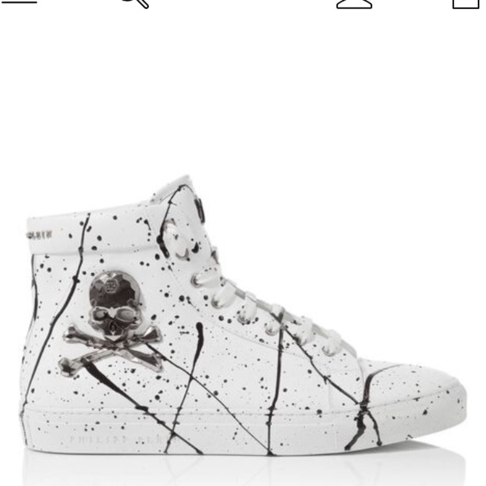 Philipp Plein Hi-Top Sneaker “The Wave”
